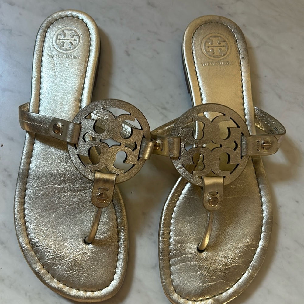Like New Tory Burch Miller Sandals